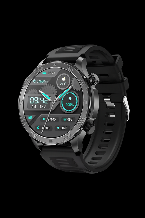 WATCHGAD – Smartwatch Premium z AMOLED HD, NFC, GPS i Pełnym Monitoringiem Zdrowia 24/7