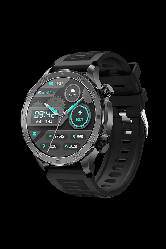 WATCHGAD – Smartwatch Premium z AMOLED HD, NFC, GPS i Pełnym Monitoringiem Zdrowia 24/7