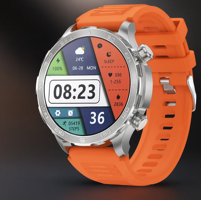 WATCHGAD – Smartwatch Premium z AMOLED HD, NFC, GPS i Pełnym Monitoringiem Zdrowia 24/7