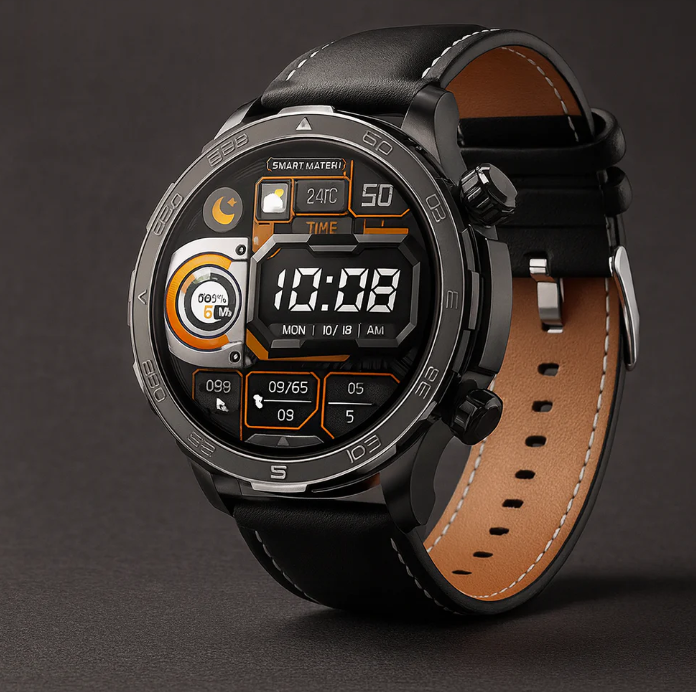 WATCHGAD – Smartwatch Premium z AMOLED HD, NFC, GPS i Pełnym Monitoringiem Zdrowia 24/7